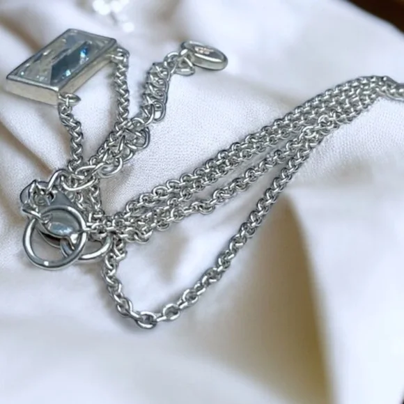 🌺Silpada Sterling & Glass Necklace - Picture 8 of 8